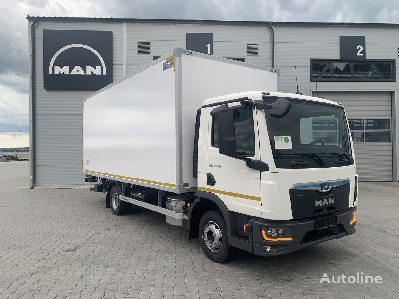 camion furgon MAN TGL 12.190 4x2 BL