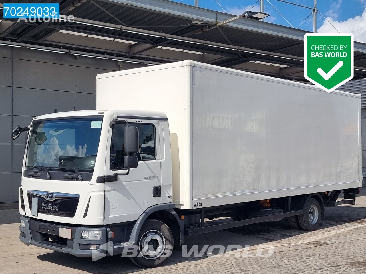 MAN TGL 12.220 4X2 12Tons Manual Ladebordwand Euro 6 Koffer-LKW