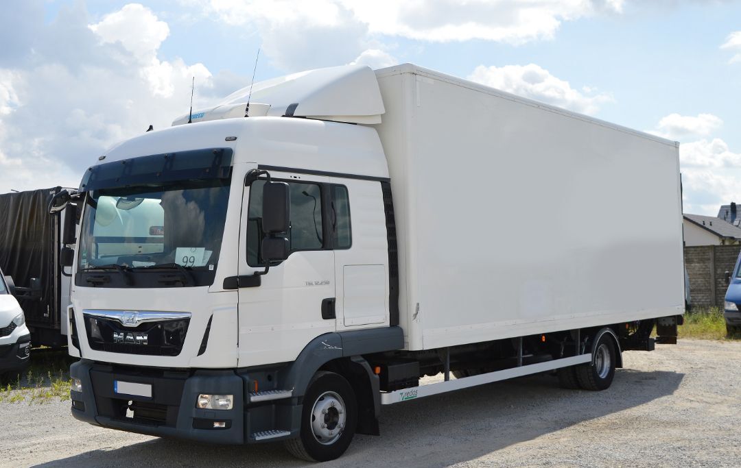 camion fourgon MAN TGL 12.250