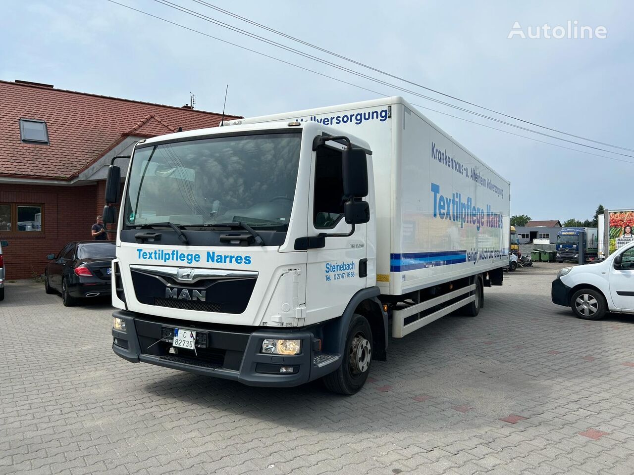 камион фургон MAN TGL 12.250 // 2015r // 472 tys km