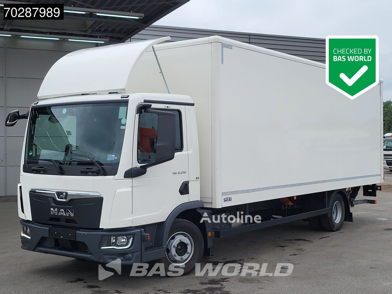 Truk box MAN TGL 12.250 4X2 Low Mileage! 1500kg Ladebordwand Automatic Euro 6 - Autoline