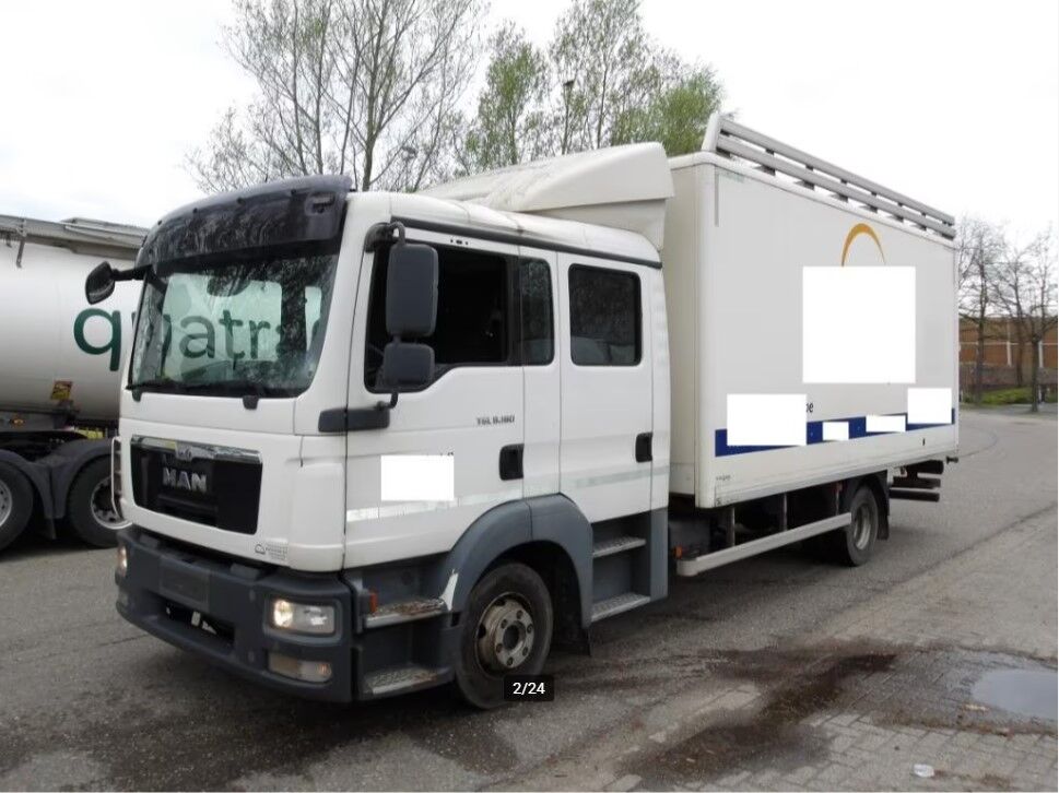 MAN TGL 8.180 kamyon panelvan