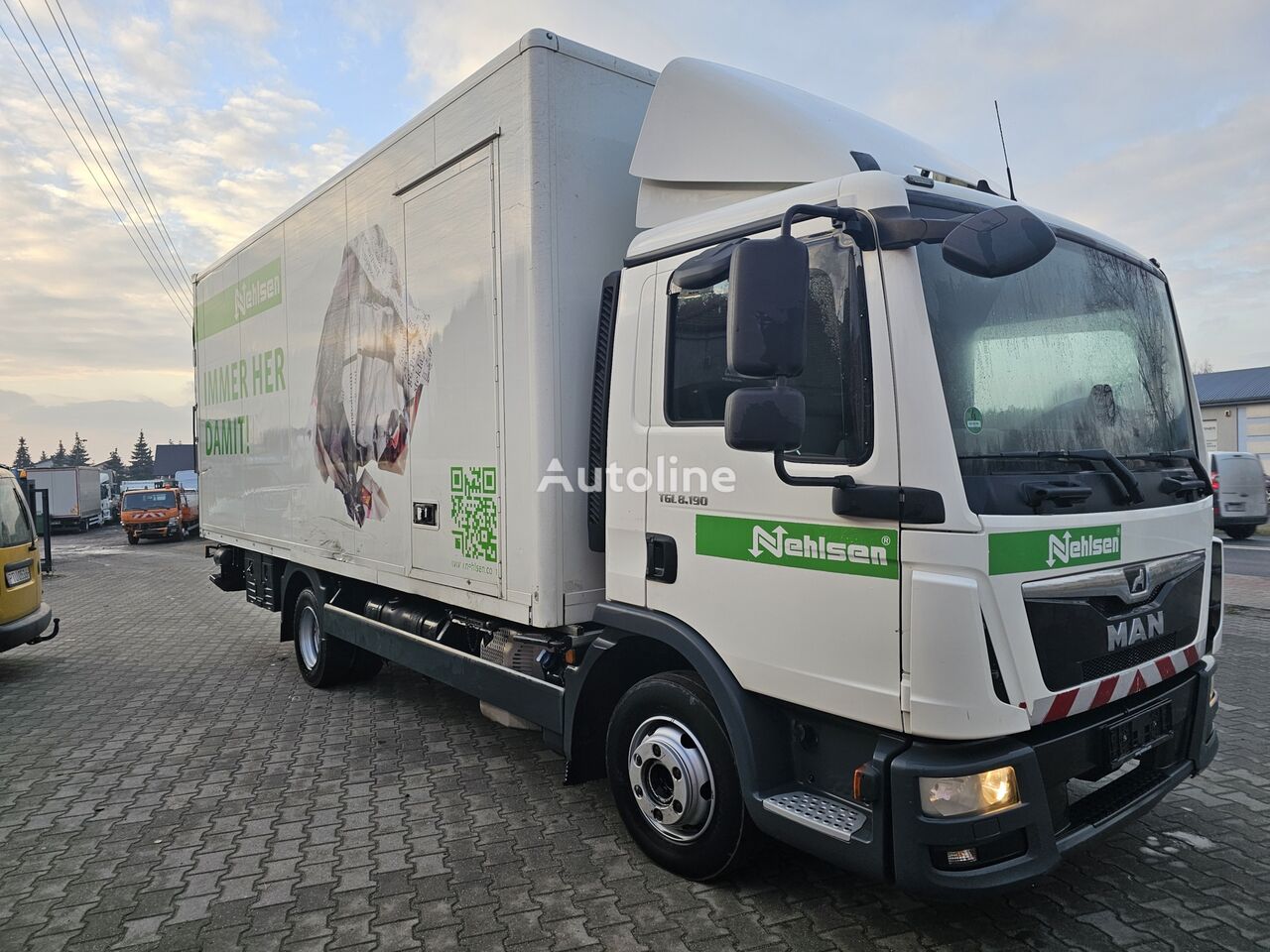 camion furgon MAN TGL 8 .190