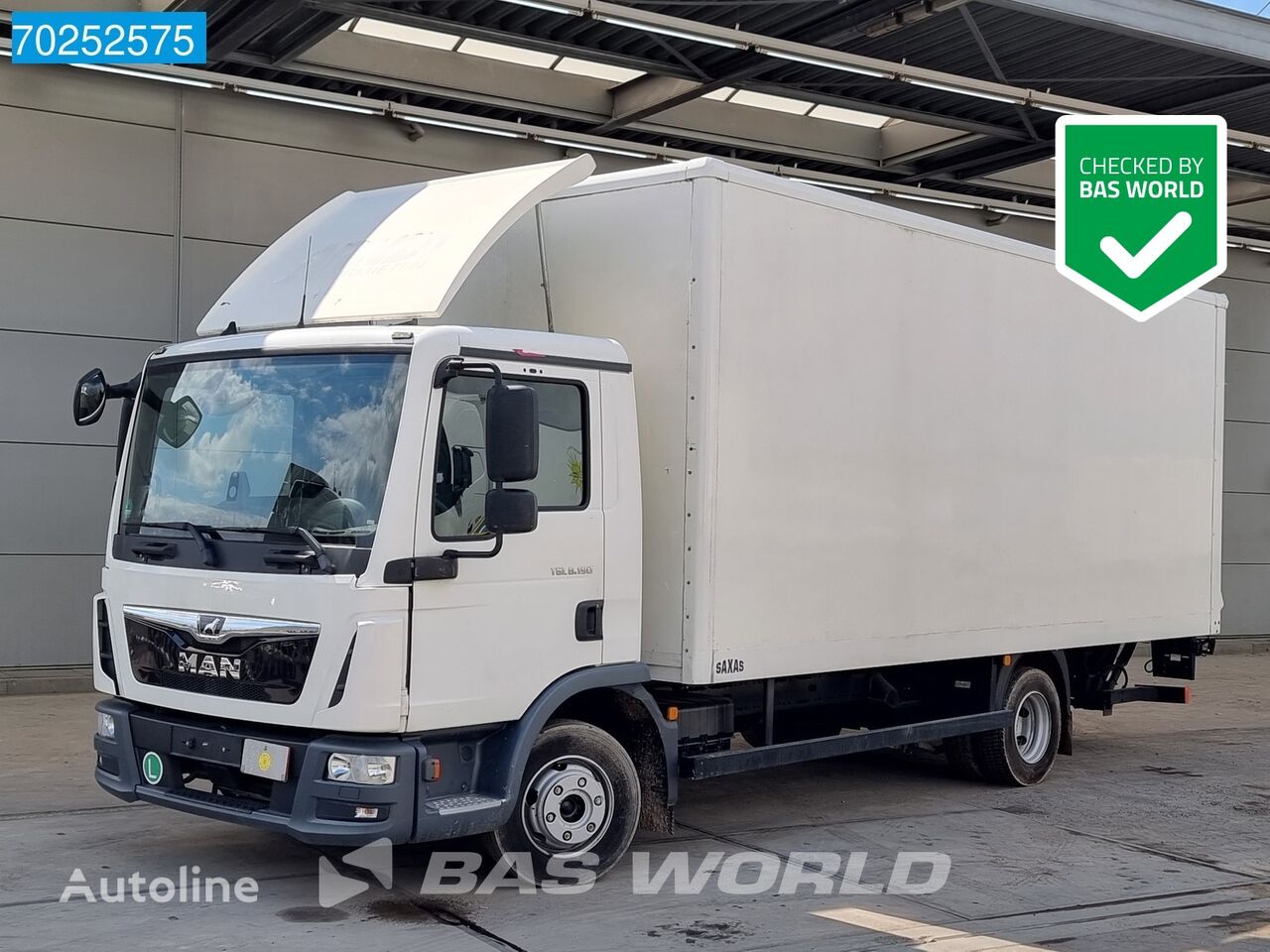 camion fourgon MAN TGL 8.190 4X2 8tonner Ladebordwand Manual Euro 6