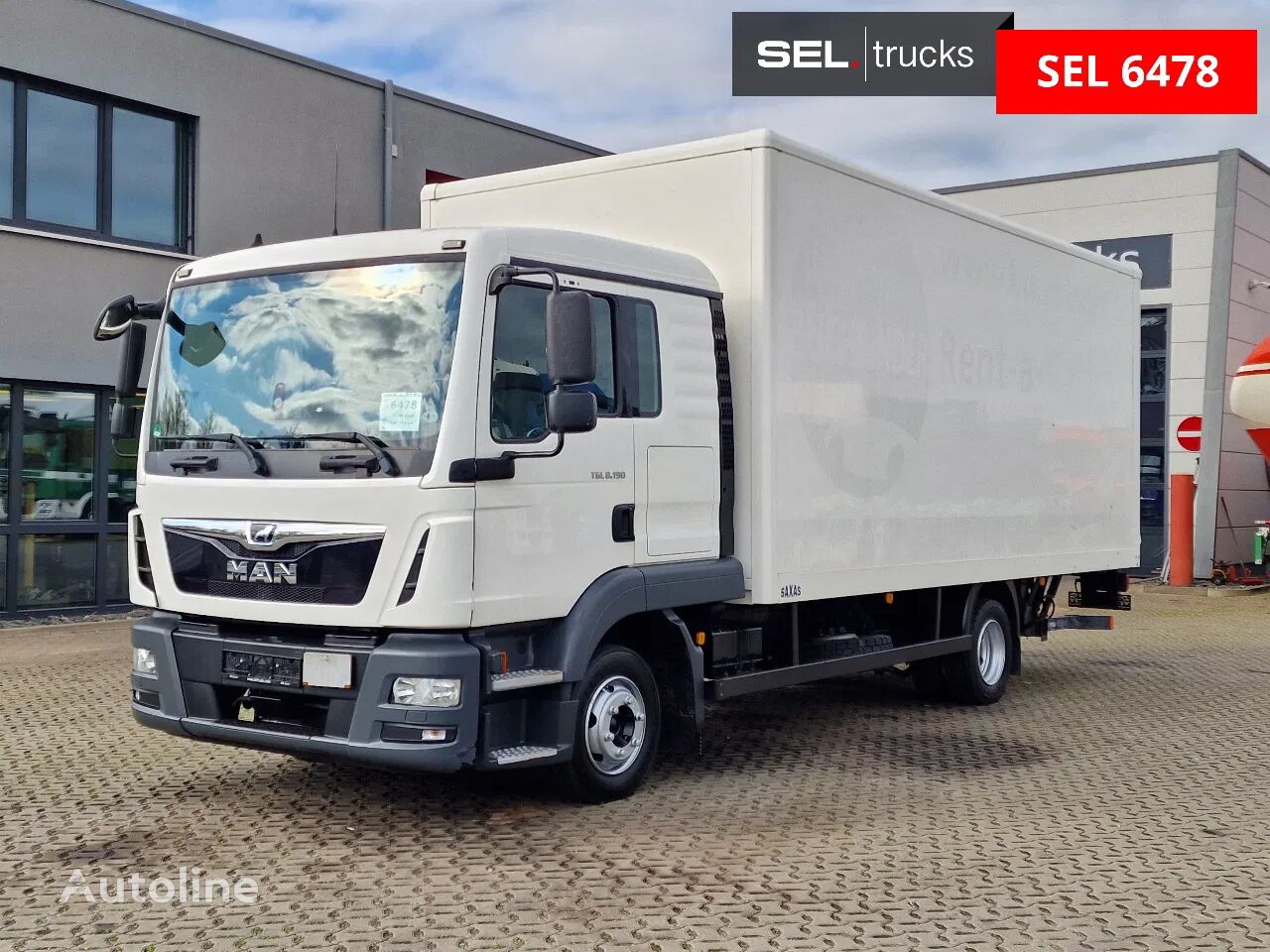 MAN TGL 8.190 4x2 BL Ladebordwand Koffer-LKW - Autoline