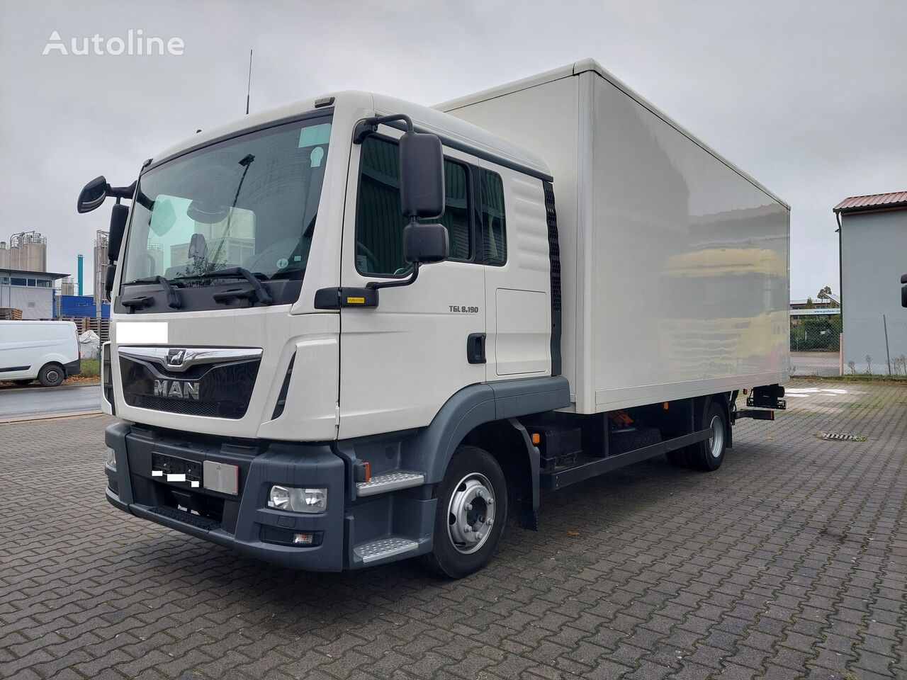 MAN TGL 8.190 LBW AHK 6 Stück vorhanden Koffer-LKW