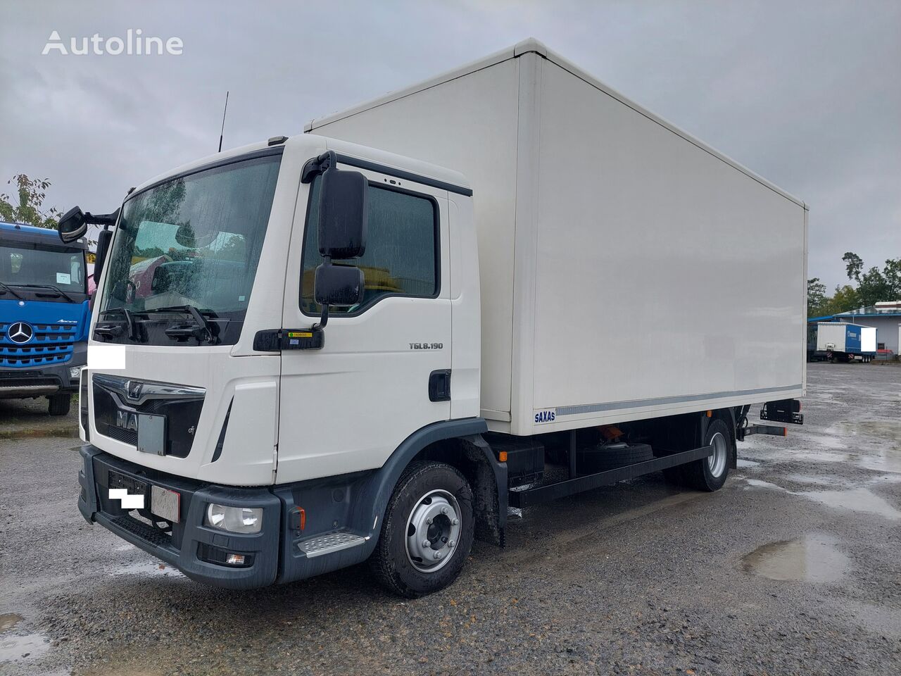 автофургон MAN TGL 8.190 TÜV NEU