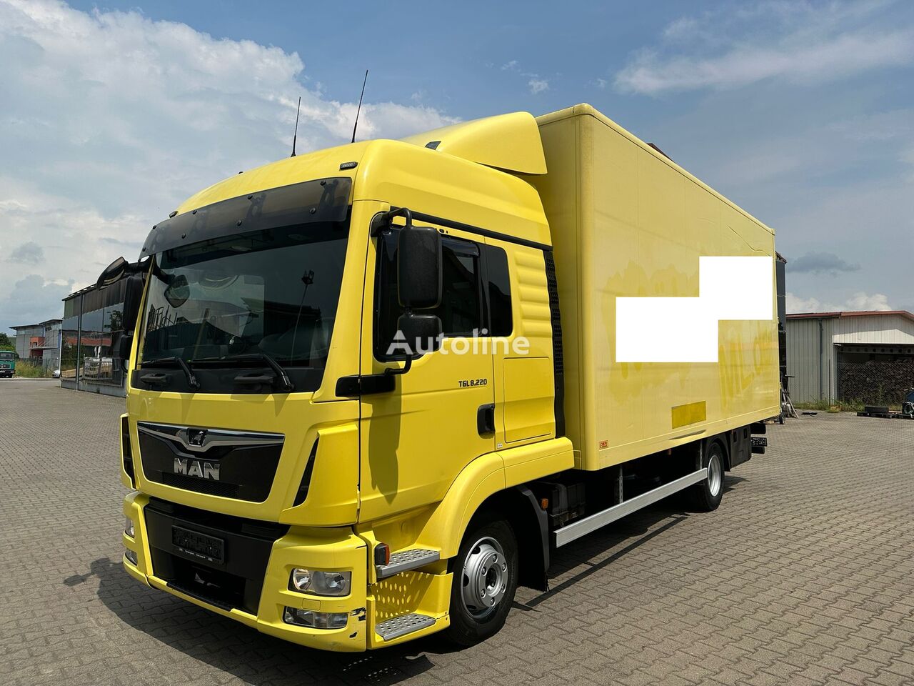 MAN TGL 8.220  Möbel - Koffer Portaltüren  box truck