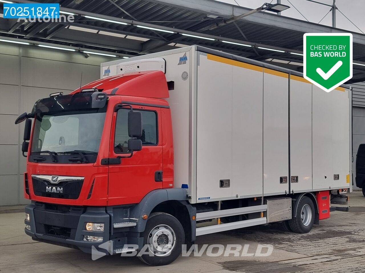 MAN TGM 15.250 4X2 16tonner Automatic Ladebordwand Xenon Euro 6 box truck