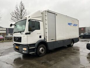 شاحنة مقفلة MAN TGM 15.250 4X2 - EURO 5 - ONLY 83.192 KM + BOX 6,50 MTR + DHOLLA