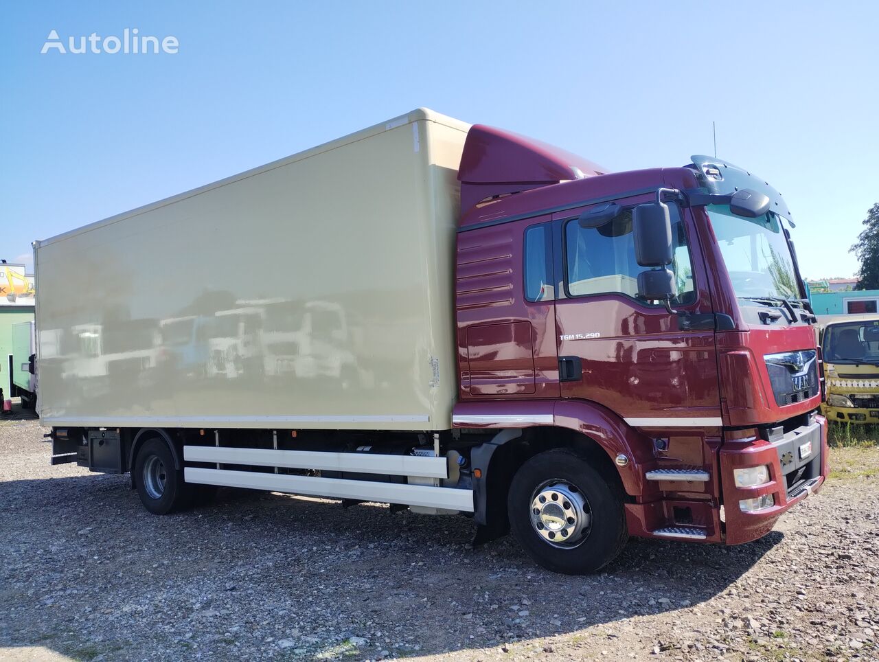 camion fourgon MAN TGM 15.290 12,290 18,290