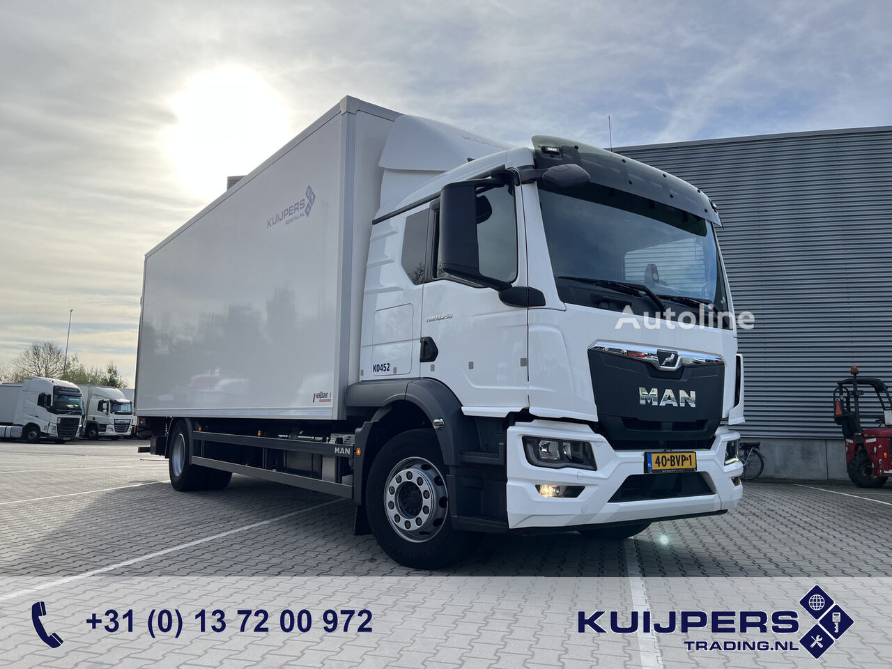 Camion fourgon MAN TGM 18.250 TN / 18 Ton / 2023 / Box 7.5 mtr - Autoline