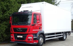 ciężarówka furgon MAN TGM 18.250 euro 6 kontener 19 PAL,winda klapa 2 T sprowadzony