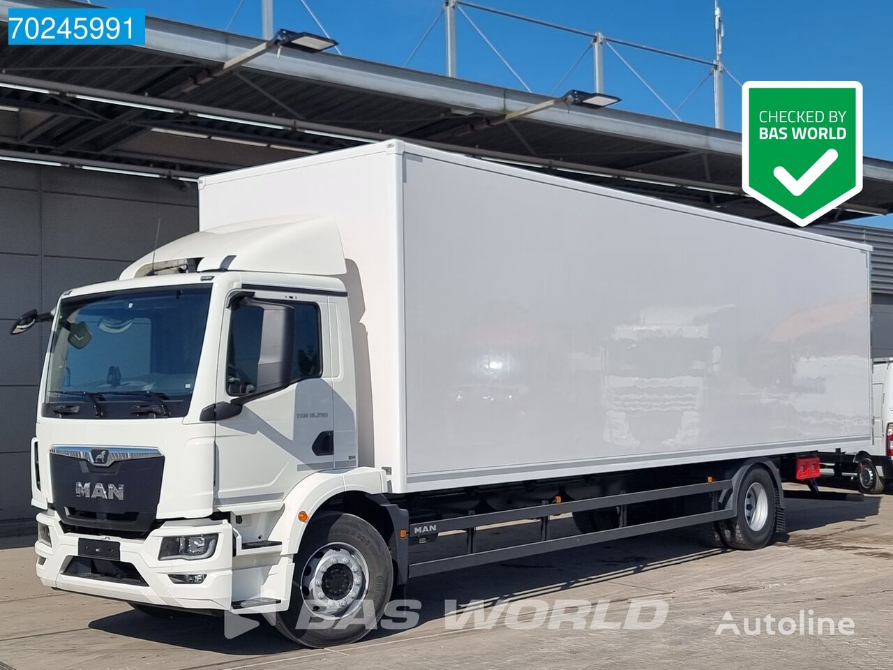 camion furgon MAN TGM 18.290 4X2 LOW Mileage! 18tonner Automatic Euro 6