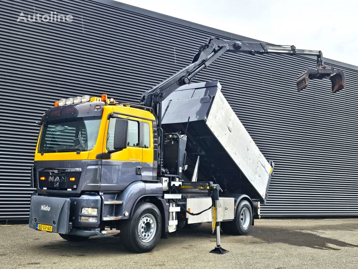 автофургон MAN TGS 18.320 BB / Z CRANE + TIPPER / 207 dkm!