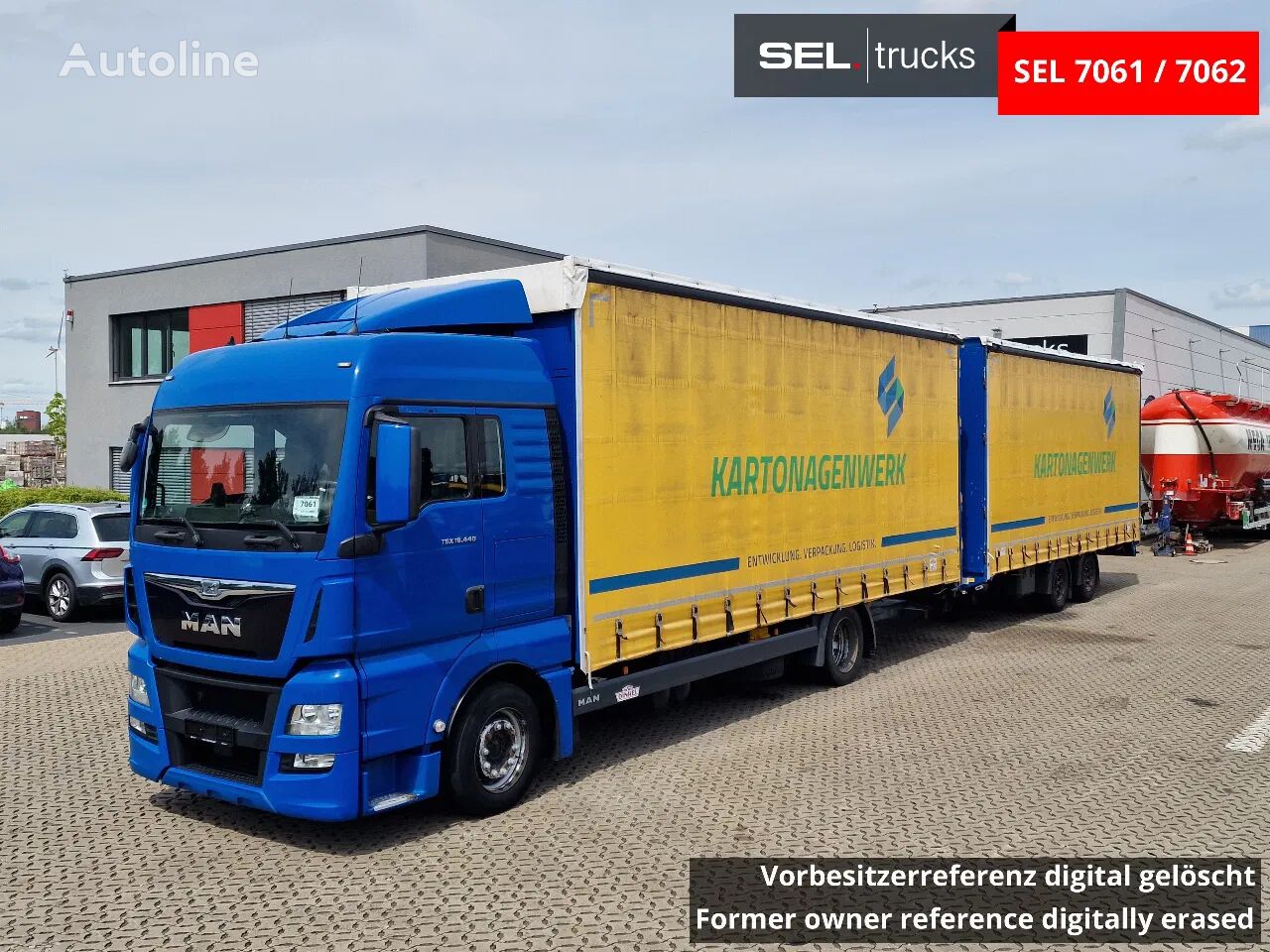 MAN TGX 18.440 4X2 LL-U ZF Intarder / Hubdach / Jumbo camión furgón