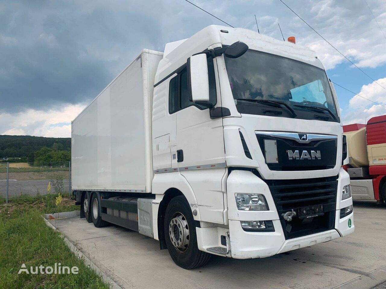 φορτηγό κόφα MAN TGX 26.460