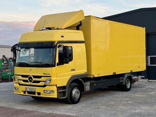 Mercedes-Benz box truck + trailer