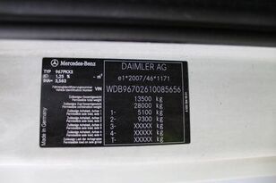 Mercedes-Benz 1330 4x2 BL - Schwenkwand - Nr.: 656 bakwagen
