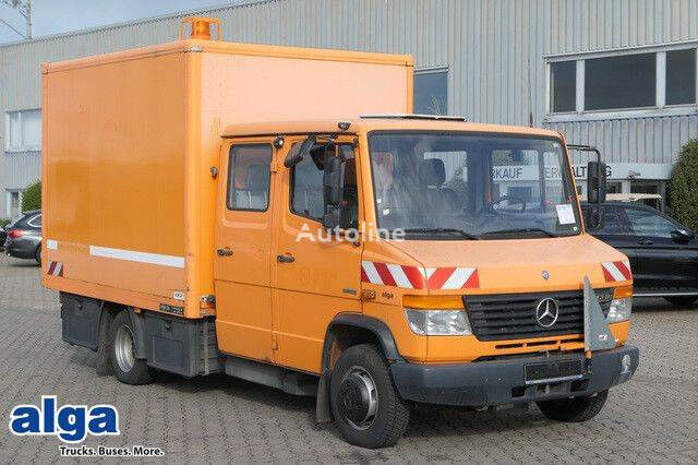 Mercedes-Benz 613 D Vario 4x2, Werkstattwagen, 2x AHK, DOKA Koffer-LKW