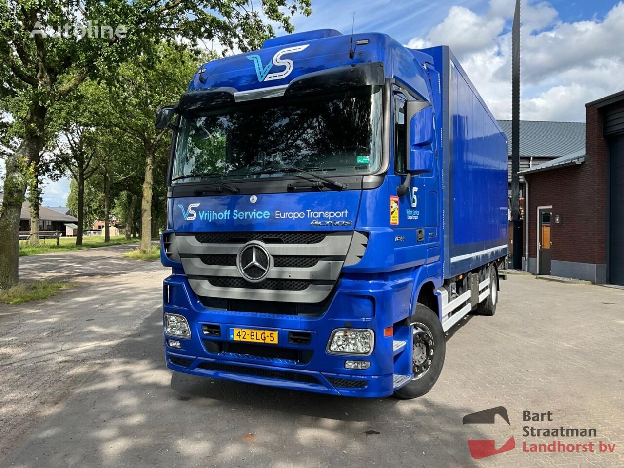 Mercedes-Benz ACTROS 1844 L 4x2 Euro 5 Bakwagen met Laadklep camión furgón