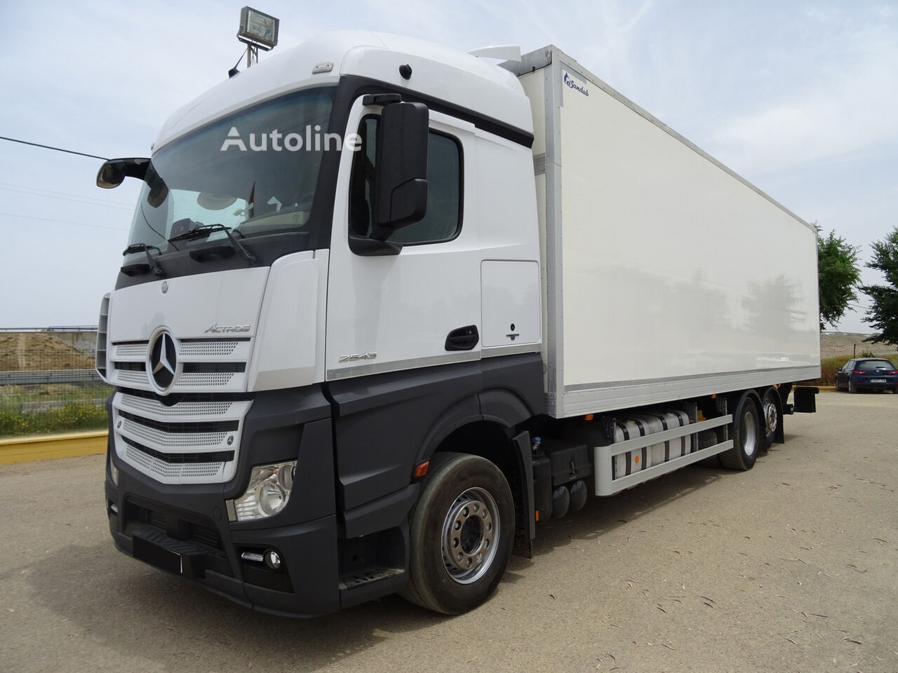 camion fourgon Mercedes-Benz ACTROS 25 42