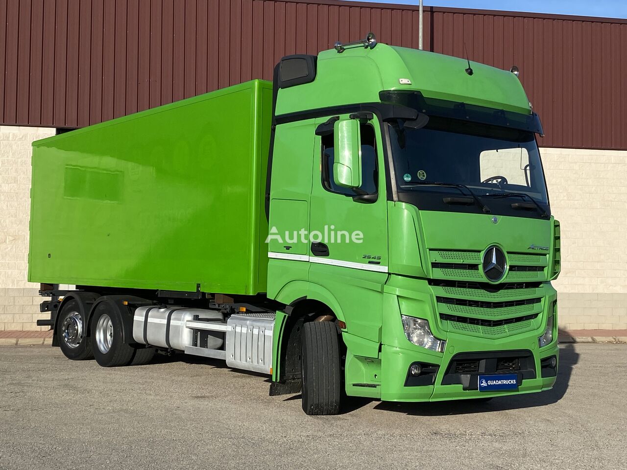 φορτηγό κόφα Mercedes-Benz ACTROS 2545