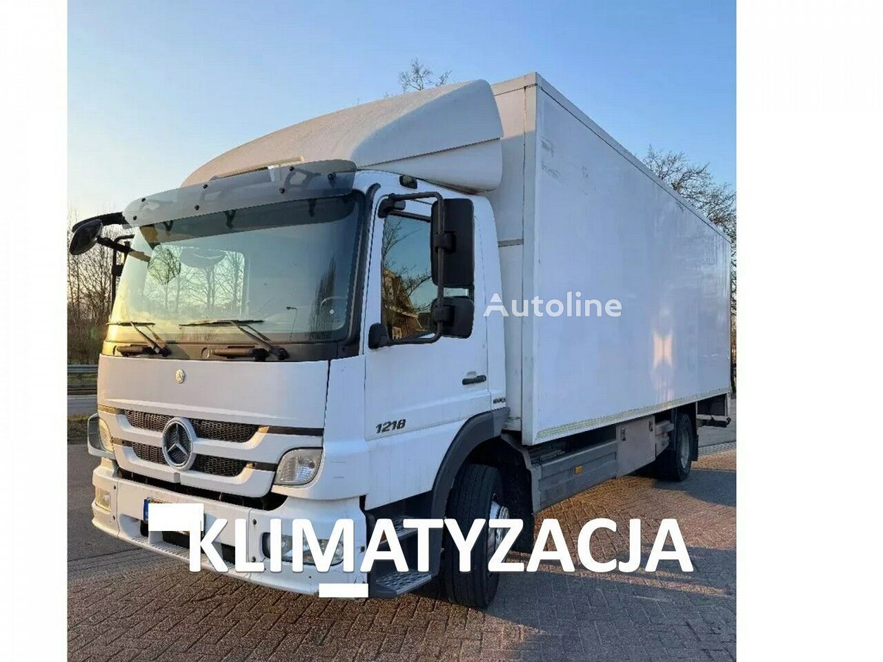 камион фургон Mercedes-Benz ATEGO 1218