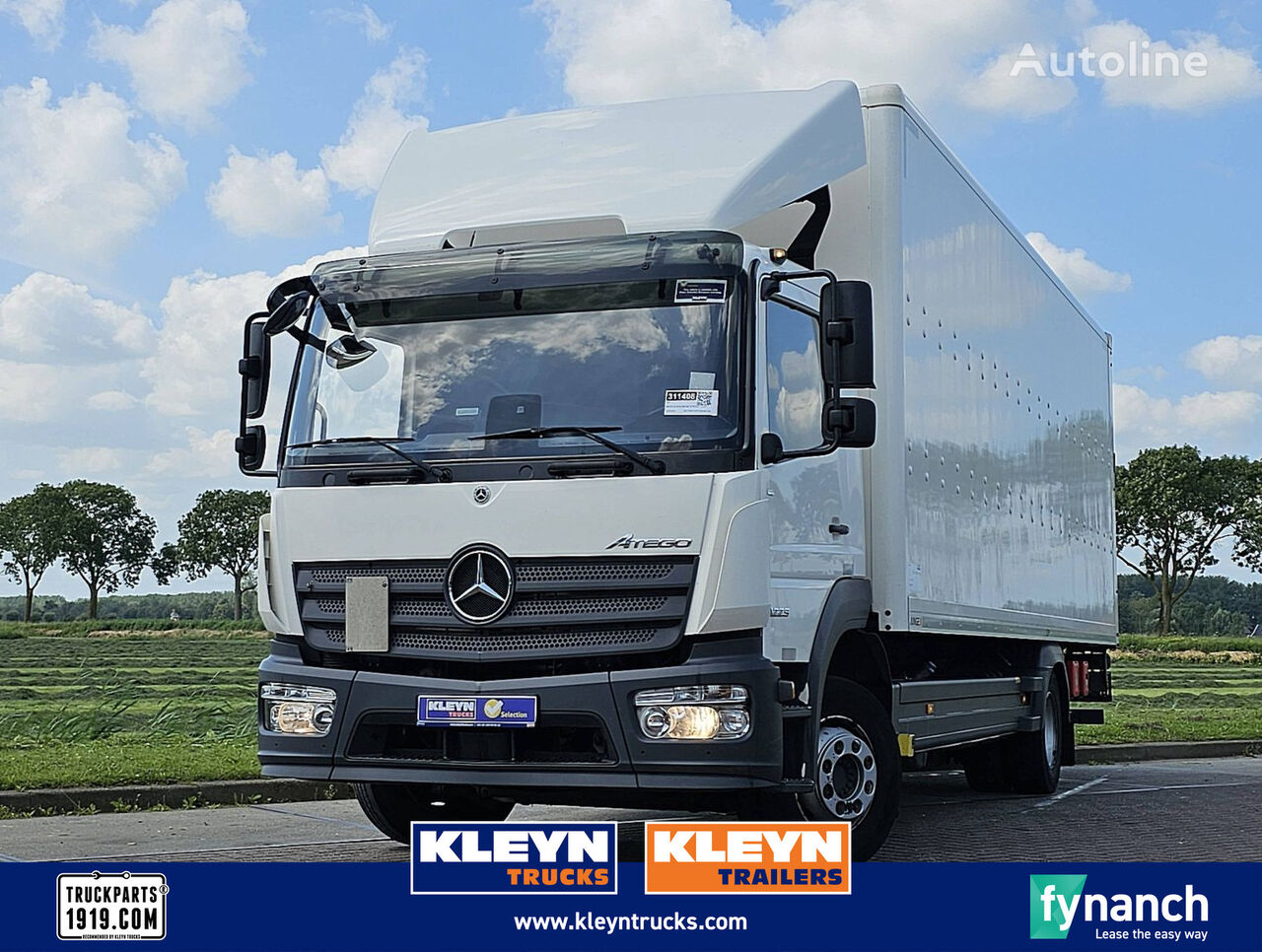 автофургон Mercedes-Benz ATEGO 1223 ahk airco taillift