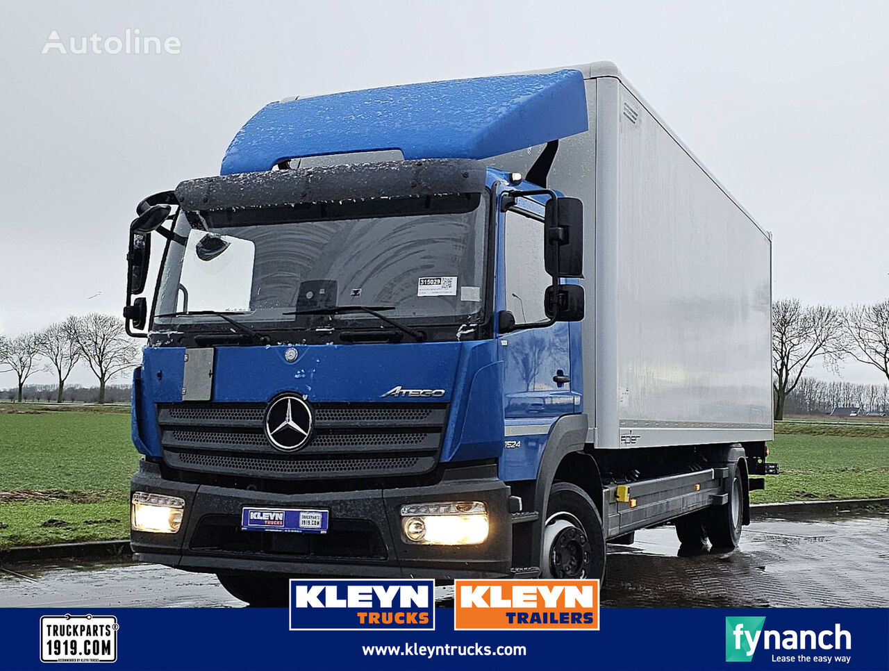 Mercedes-Benz ATEGO 1524 box truck