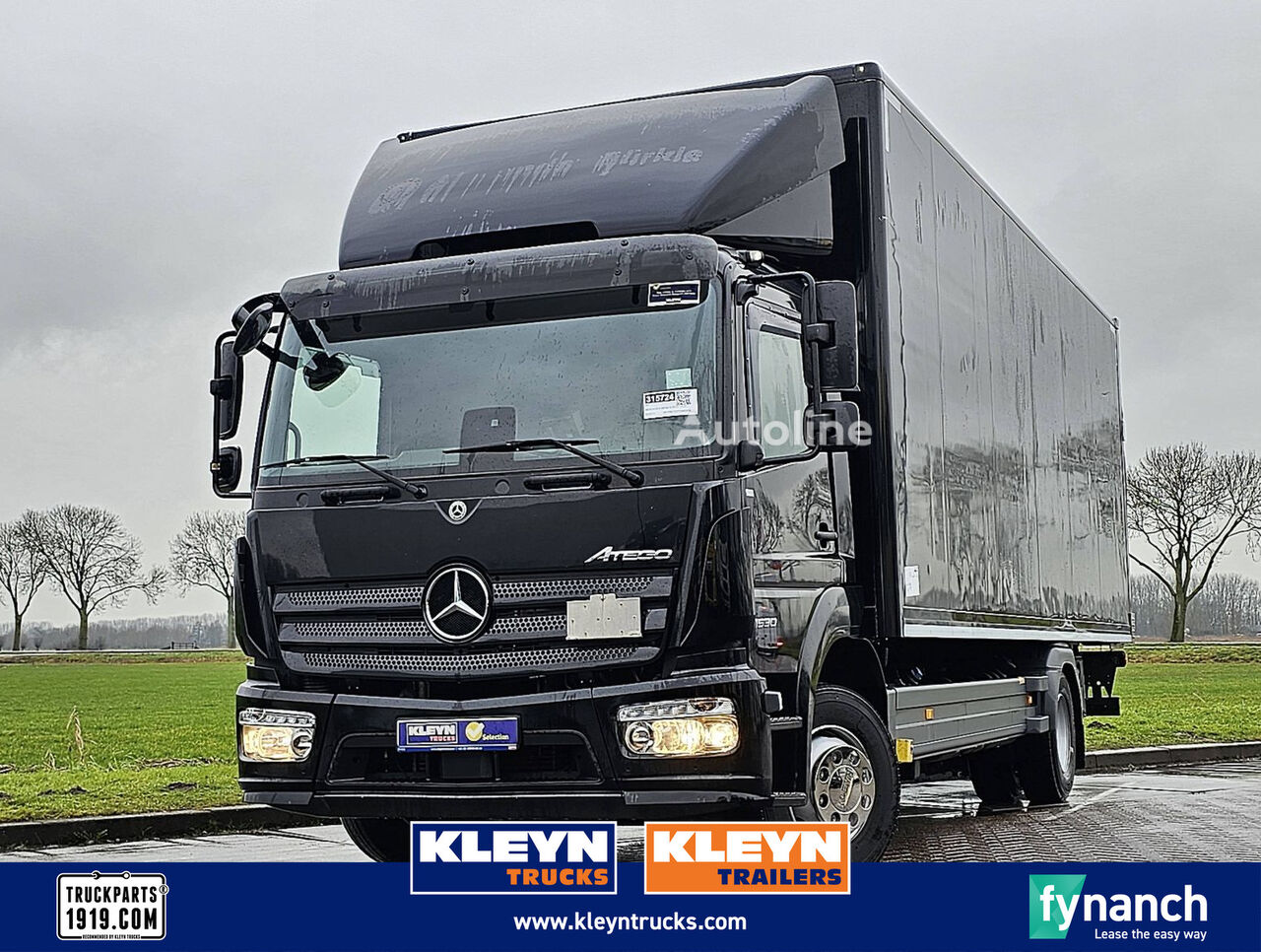 Mercedes-Benz ATEGO 1530 AHK,Dautel 1500kg box truck - Autoline