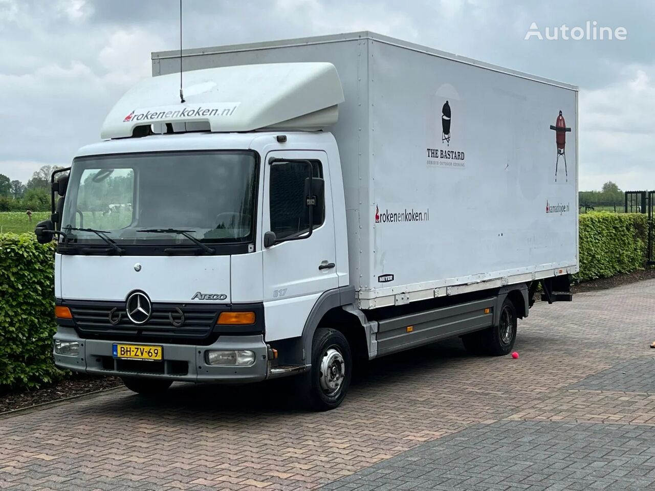 Mercedes-Benz ATEGO 815 A/C MEUBELBAK KOFFER box truck