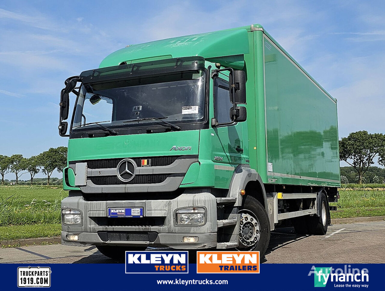 Mercedes-Benz AXOR 1824 airco taillift camión furgón