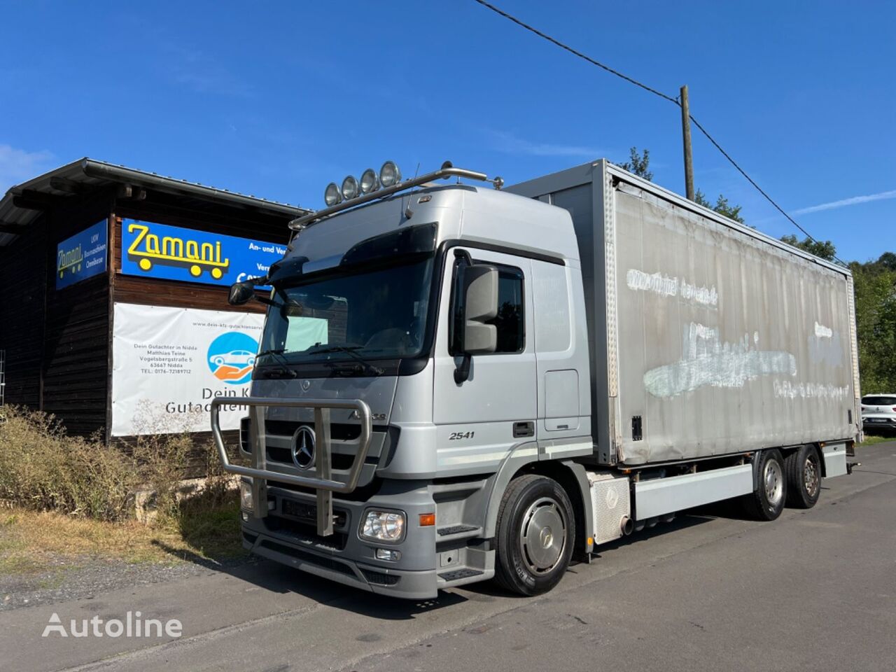 camião furgão Mercedes-Benz Actros 2541 MP3