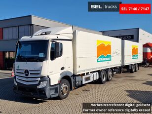 Mercedes-Benz Actros 2543 Retarder / Lenkachse / Liftachse box truck + closed box trailer