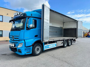 Mercedes-Benz Actros 2545 EURO6 6X2 + SIDE OPENING box truck