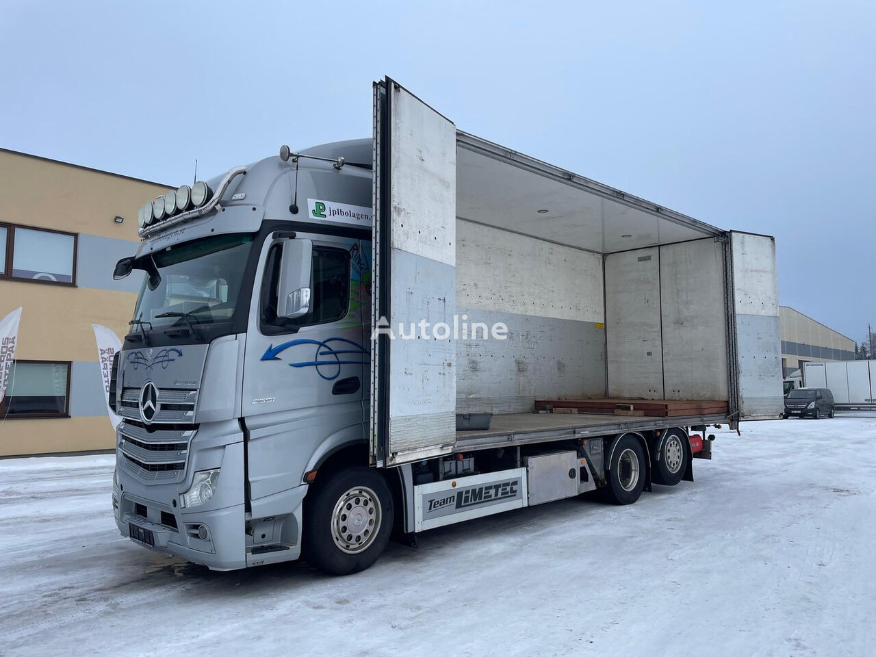 camion fourgon Mercedes-Benz Actros 2551 6x2*4 EURO5 + RETARDER