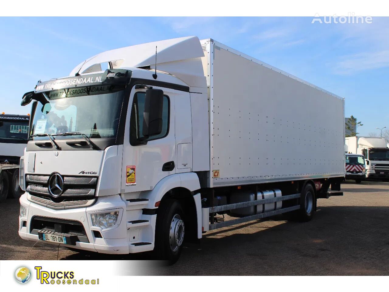 camion furgon Mercedes-Benz Antos 1839 + EURO 6