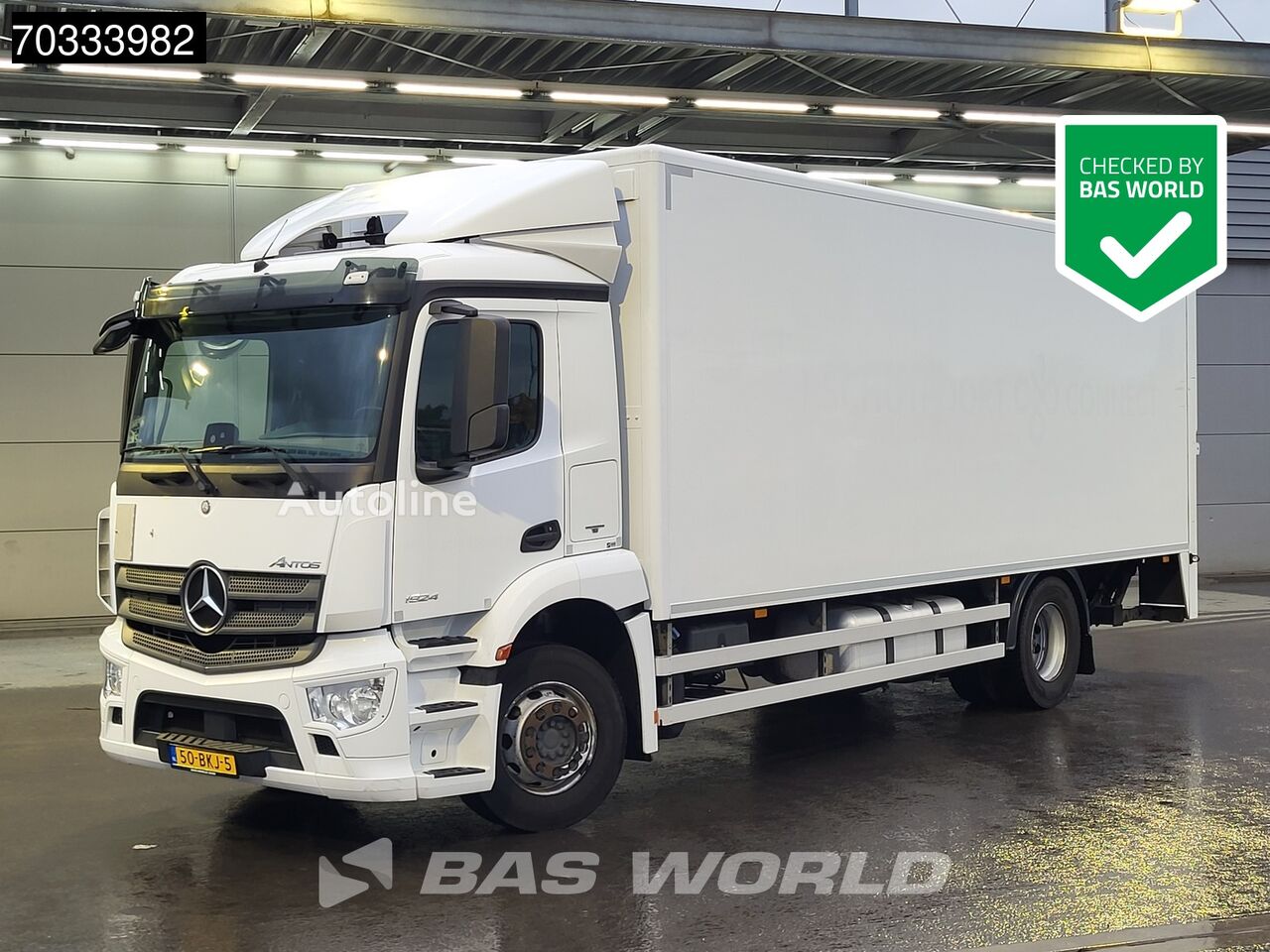 Camion fourgon Mercedes-Benz Antos 1924 Antos 4X2 19t NL-Truck 2000kg Ladebordwand Automatic - Autoline