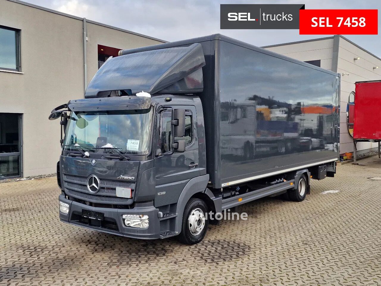 Mercedes-Benz Atego 1018 camión furgón