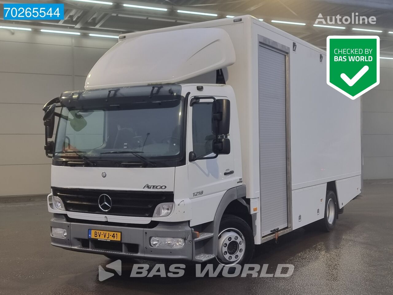 camion fourgon Mercedes-Benz Atego 1218 4X2 43.000 Kms! Euro 5