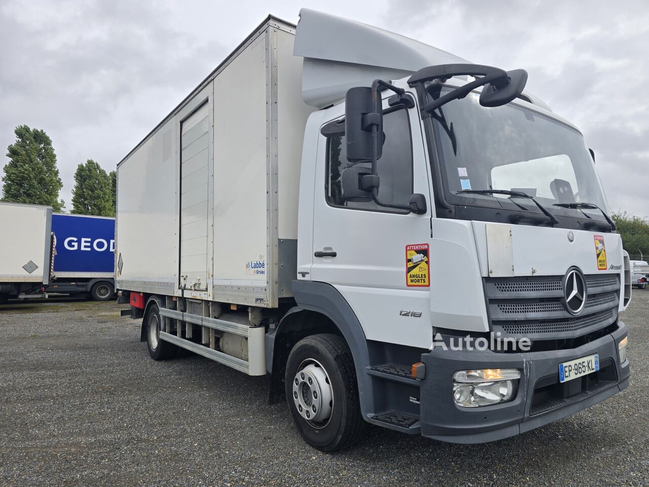 Mercedes-Benz Atego 1218 - Full ADR camión furgón - Autoline