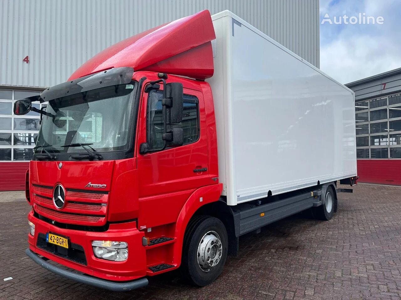 Mercedes-Benz Atego 1221 EURO 6 camión furgón