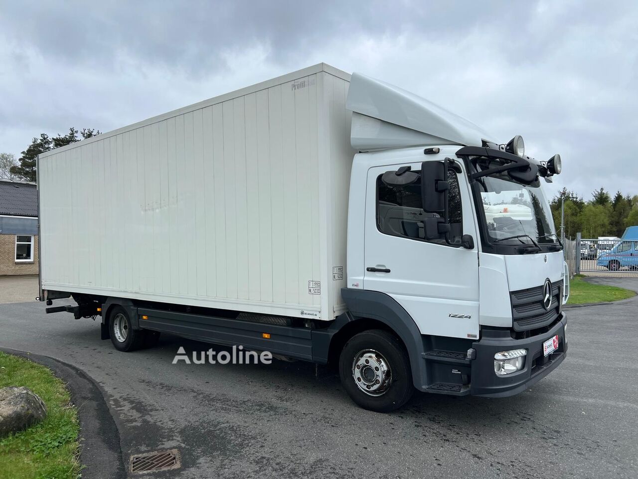 Mercedes-Benz Atego 1224 lastbil kassevogn til salg | Autoline DK Mercedes-Benz Atego 1224 lastbil kassevogn - Autoline