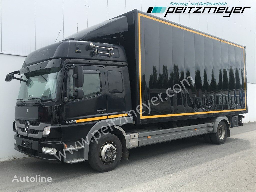 camion furgon Mercedes-Benz Atego  1224 L Koffer + LBW, L-Fahrerhaus