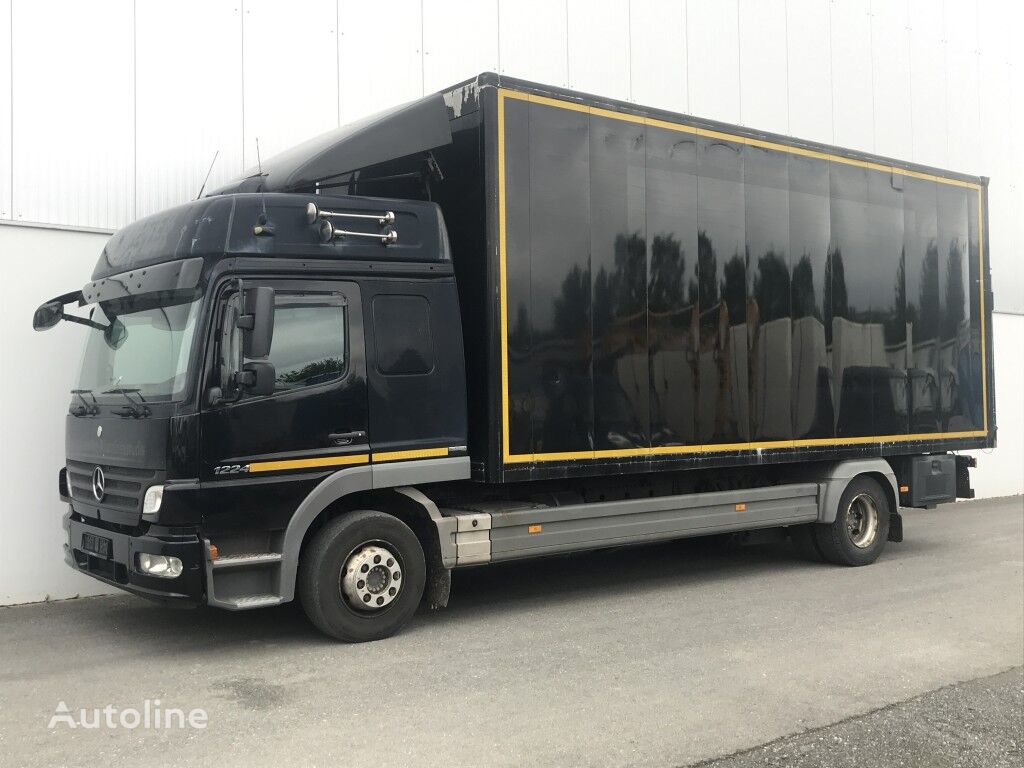 شاحنة مقفلة Mercedes-Benz Atego  1224 L Koffer + LBW, L-Fahrerhaus