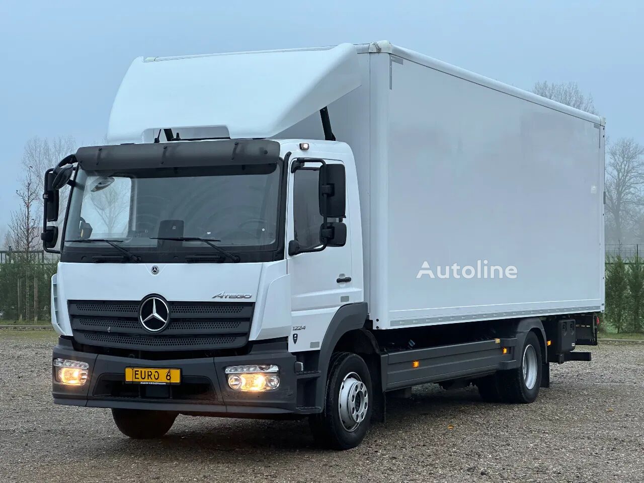 Mercedes-Benz Atego 1224L EURO6. 2022. 720x250x237! camión furgón