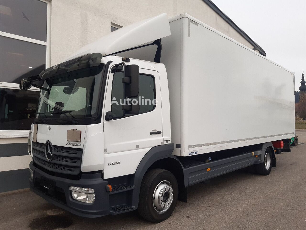 Mercedes-Benz Atego 1224L Koffer +LBW  Euro6 box truck