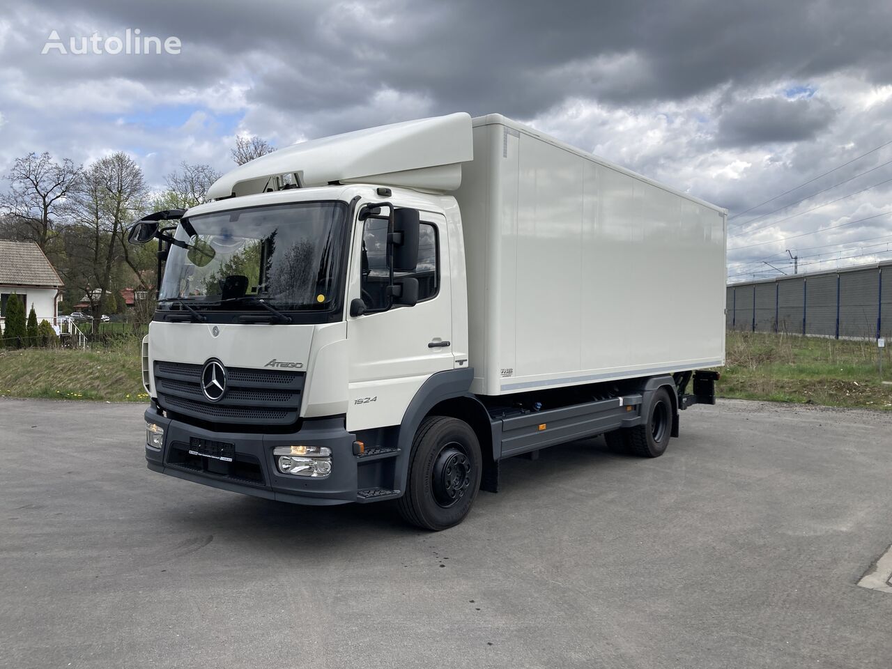 ciężarówka furgon Mercedes-Benz Atego 1524