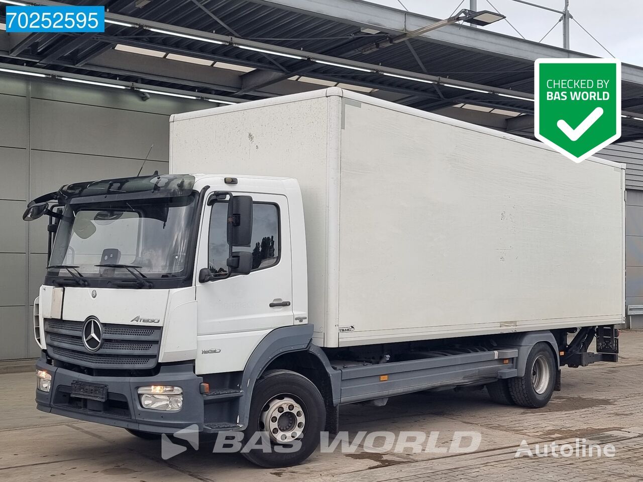 furgoonveok Mercedes-Benz Atego 1530 4X2 16tonner Automatic Ladebordwand Euro 6